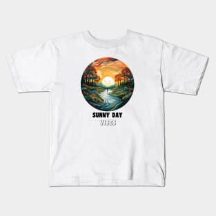 Sunny Day Vibes Kids T-Shirt